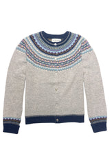 Eribé Alpine Short Cardigan Arctic #farve_arctic