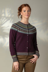 Eribé Alpine Short Cardigan Esmeralda #farve_esmeralda