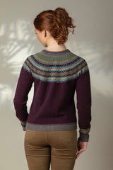 Eribé Alpine Short Cardigan Esmeralda #farve_esmeralda