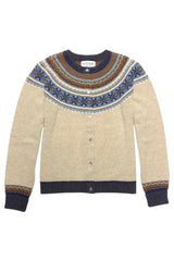 Eribé Alpine Short Cardigan Taurus #farve_taurus