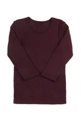Joha Rundhals Rib Bluse Merinould