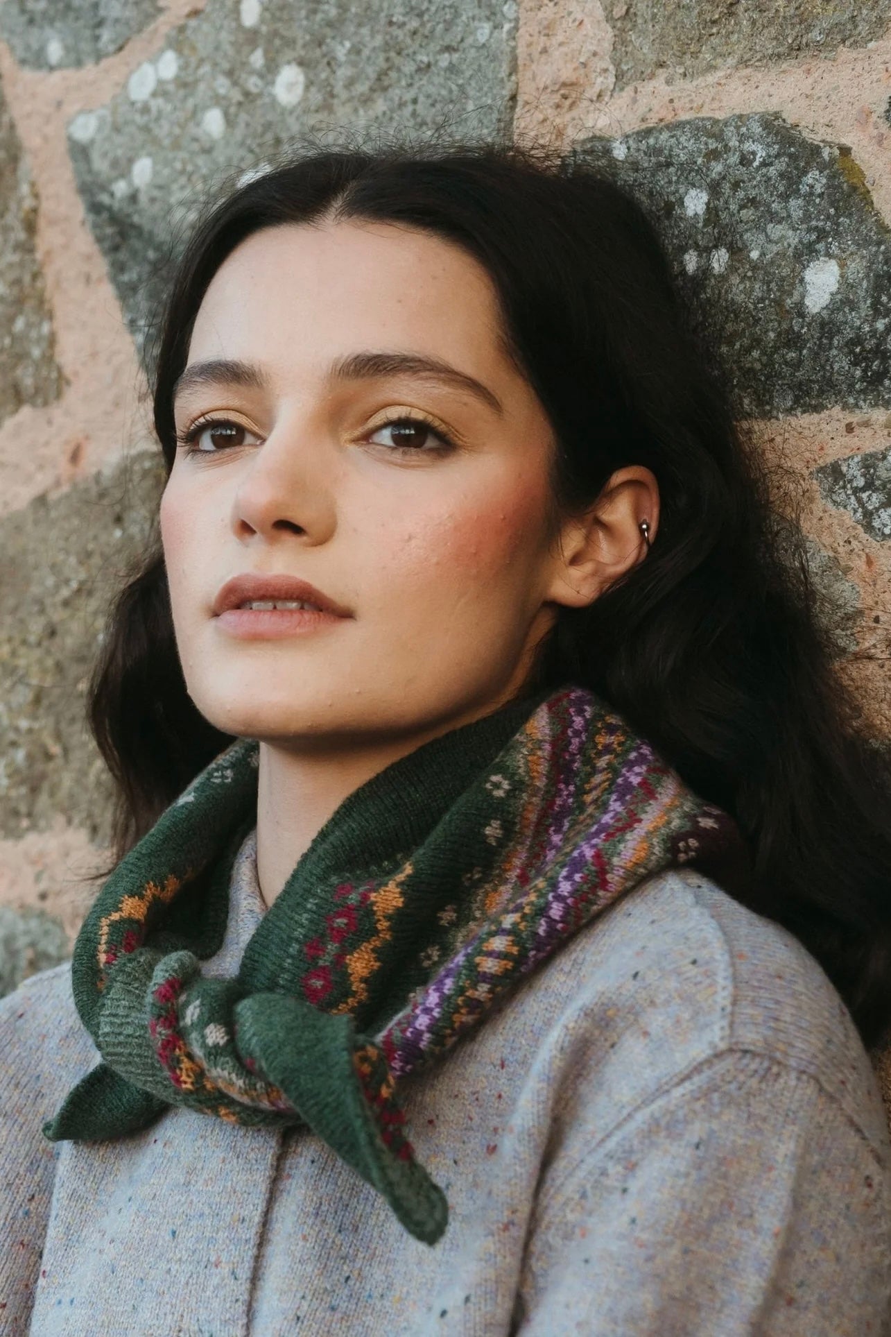 Eribé Fairisle Neckerchief