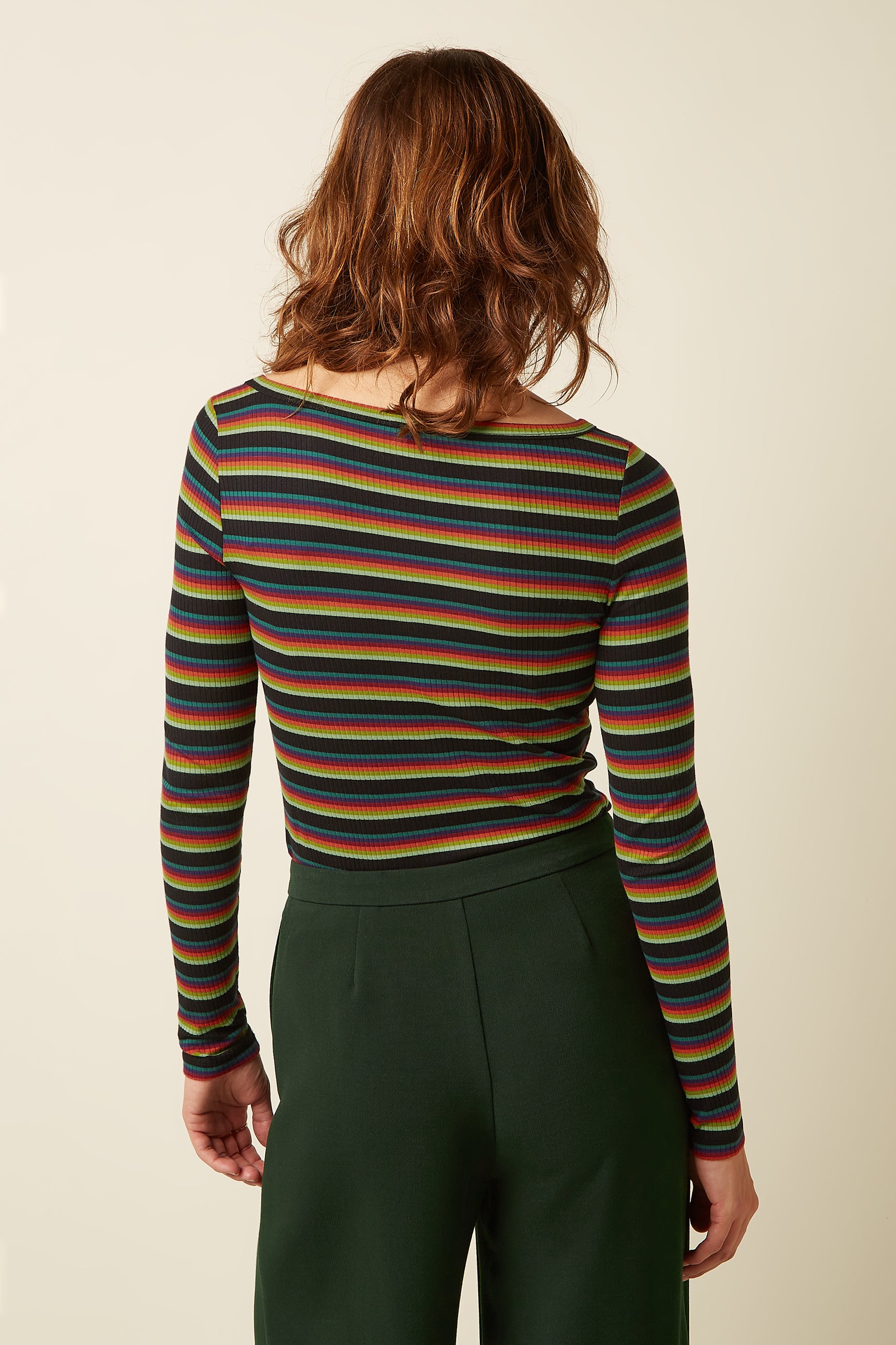 King Louie Lili Top Lottie Stripe