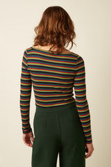 King Louie Lili Top Lottie Stripe