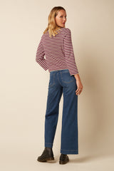 King Louie Paige Pants Petite Onyx Denim