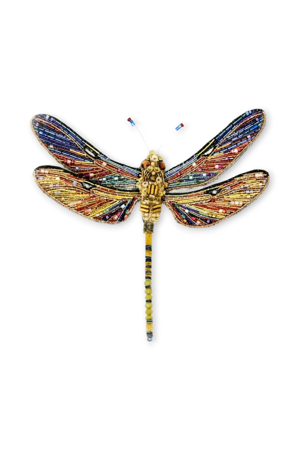 Trovelore Brown Hawker Dragonfly Broche