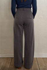 Weekend Doll High Waist Wide Leg Trousers
