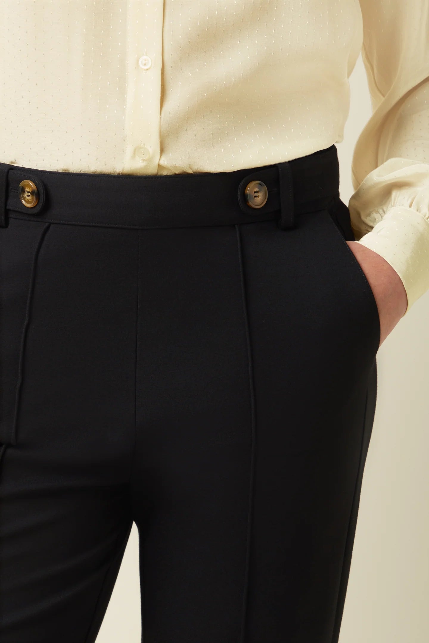 King Louie Garbo Pintuck Pants Uni Rodeo
