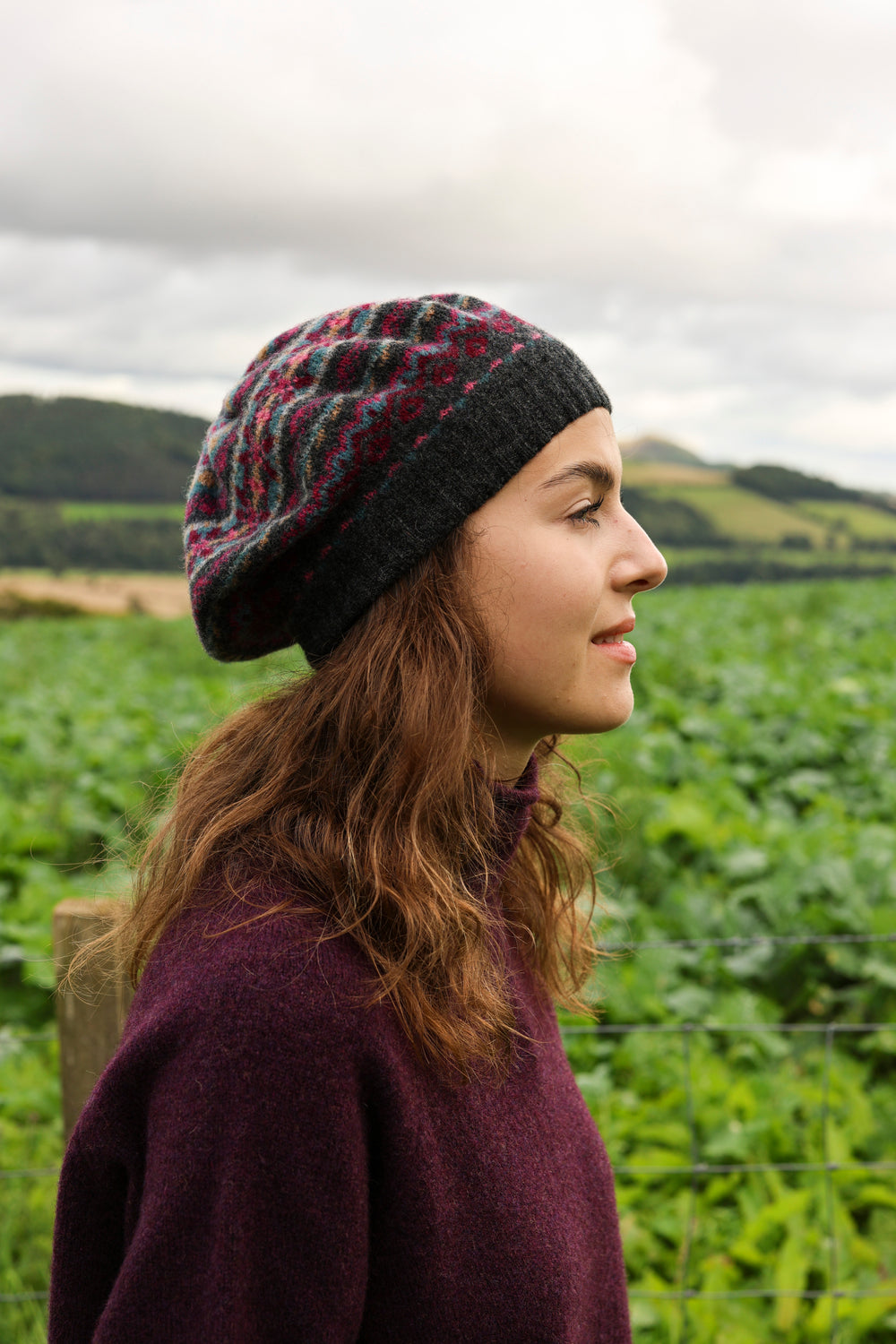 Eribé Alloa Beret #farve_velvet