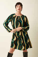 King Louie Laura Pleat Dress Elysse