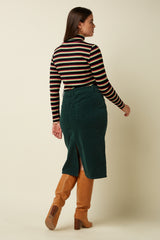 King Louie Rollneck Top Lottie Stripe