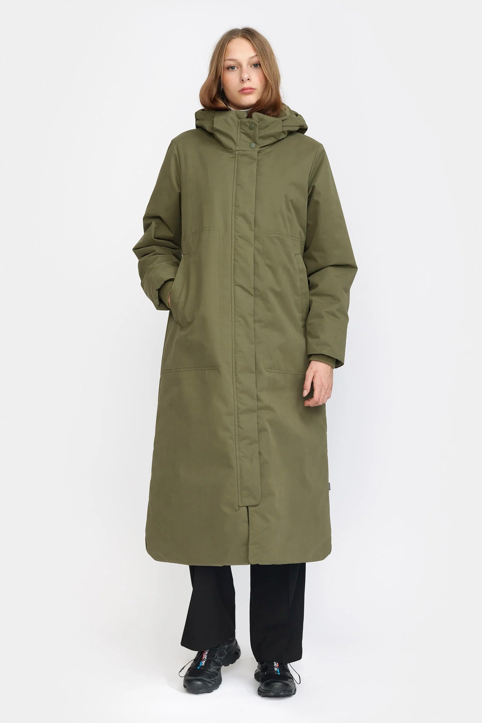 Selfhood Long Hooded Coat