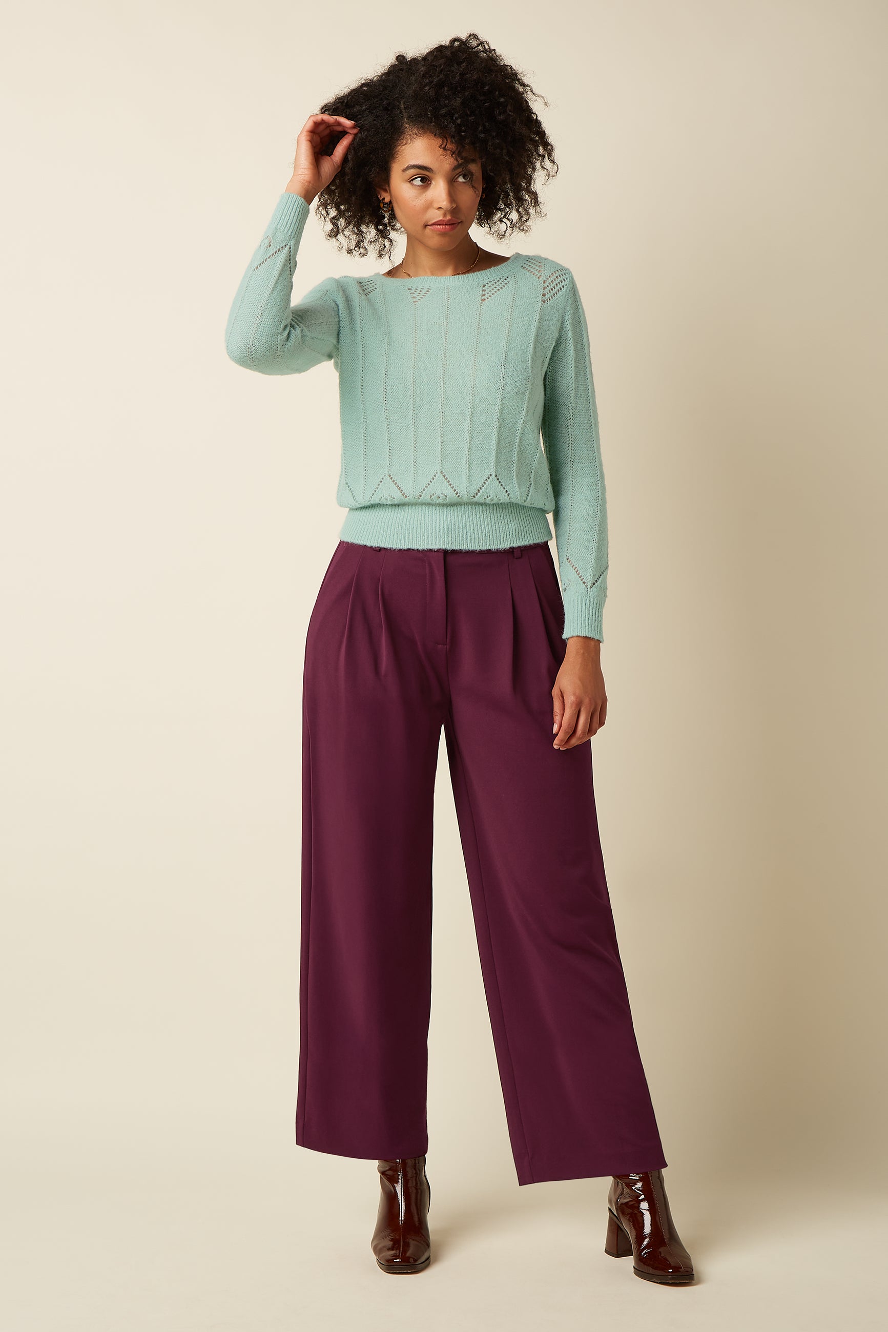 King Louie Lia Top Hiver Knit