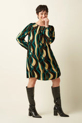 King Louie Laura Pleat Dress Elysse