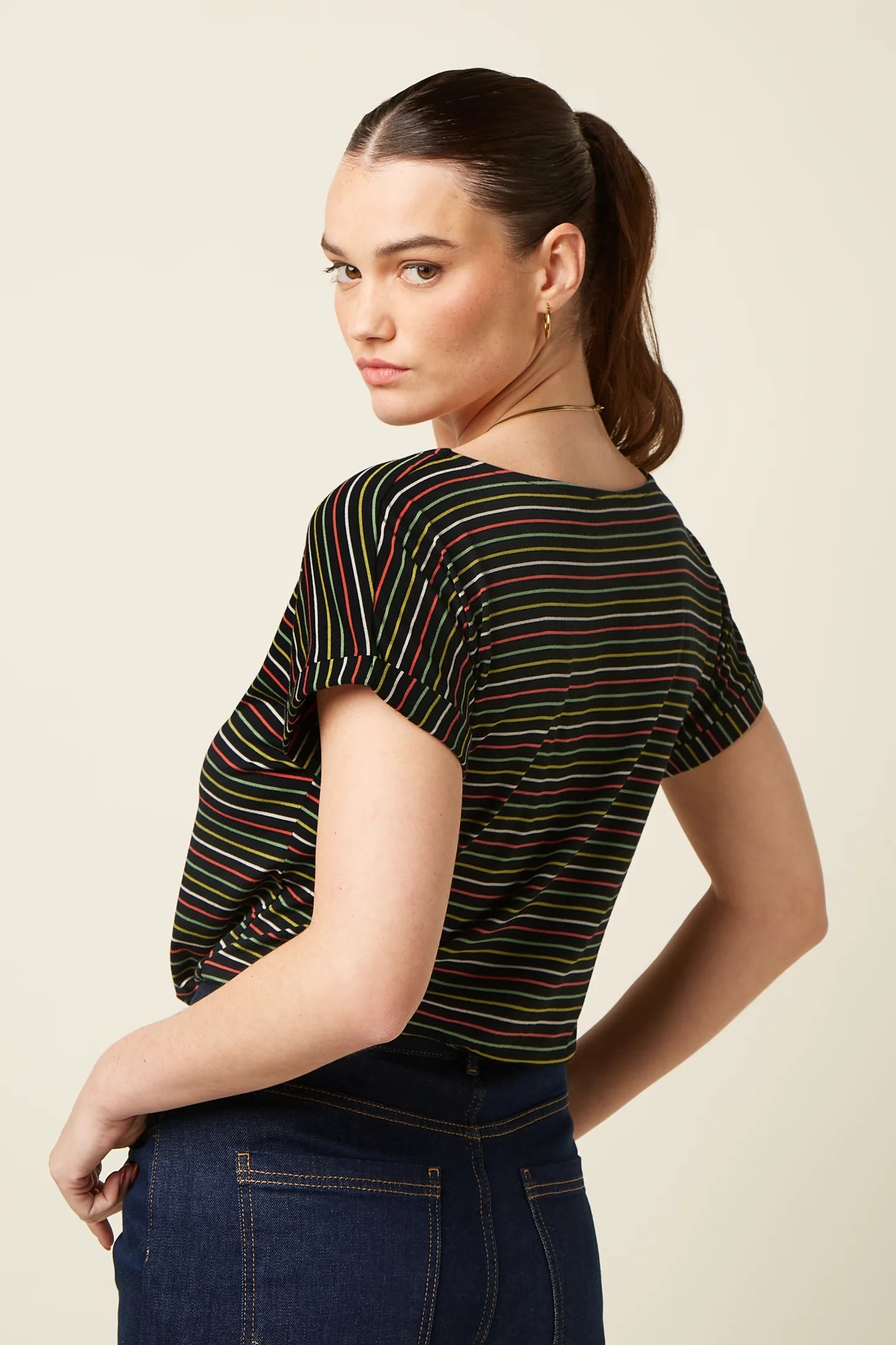 King Louie Aria Top Menchini Stripe