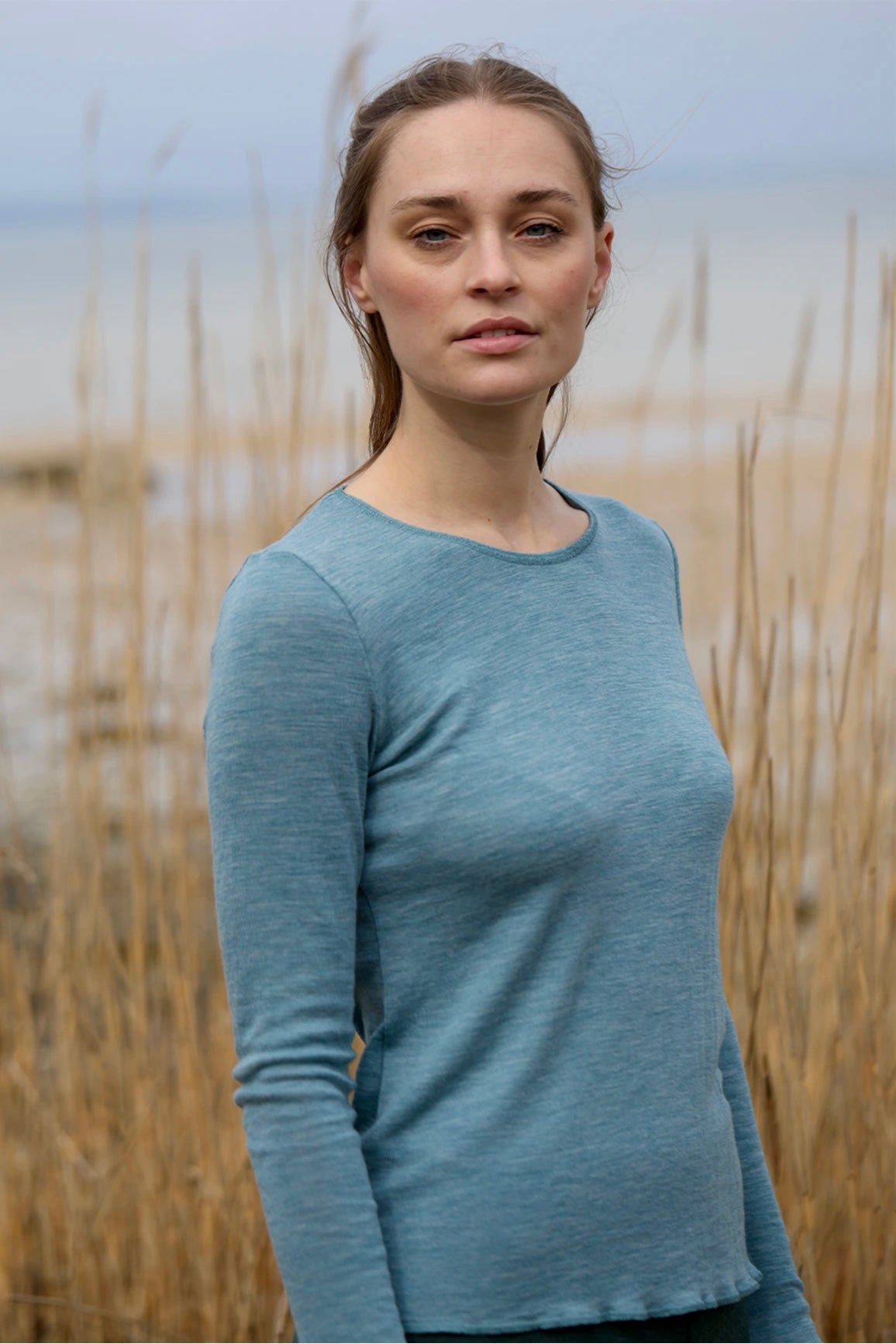 Jalfe Uldbluse Langærmet