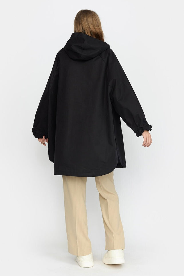 Selfhood Poncho #farve_black