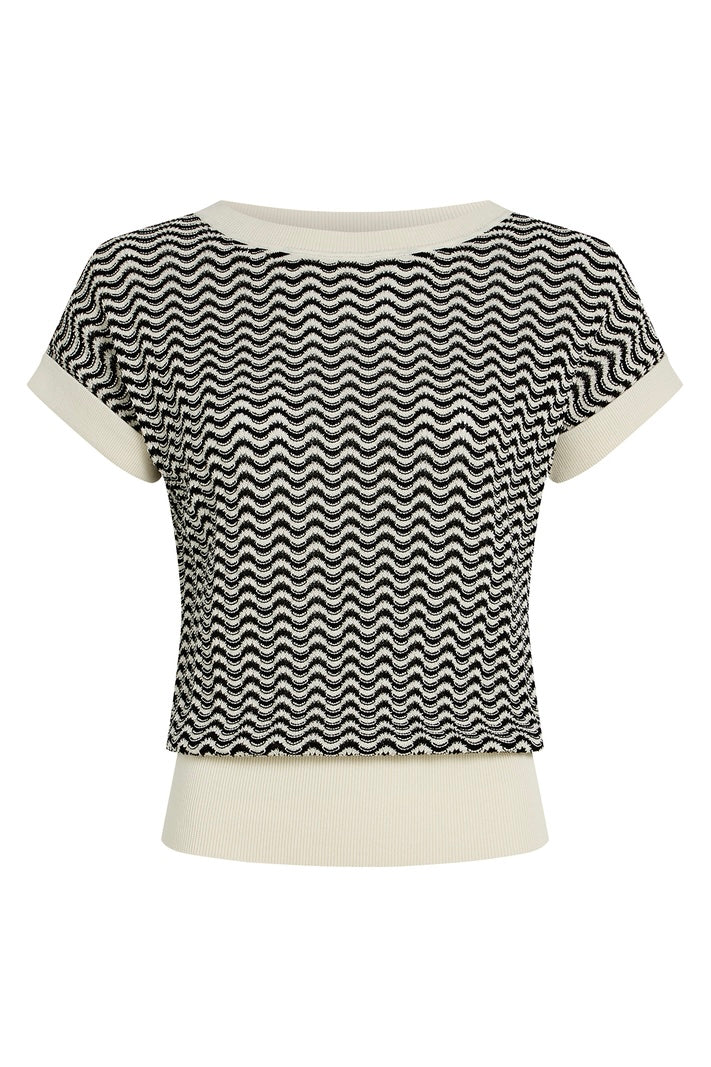 King Louie Boatneck Top Tide
