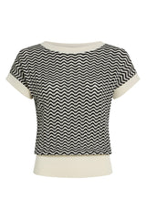 King Louie Boatneck Top Tide