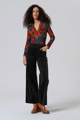Surkana Liyu Flared Pants Corduroy
