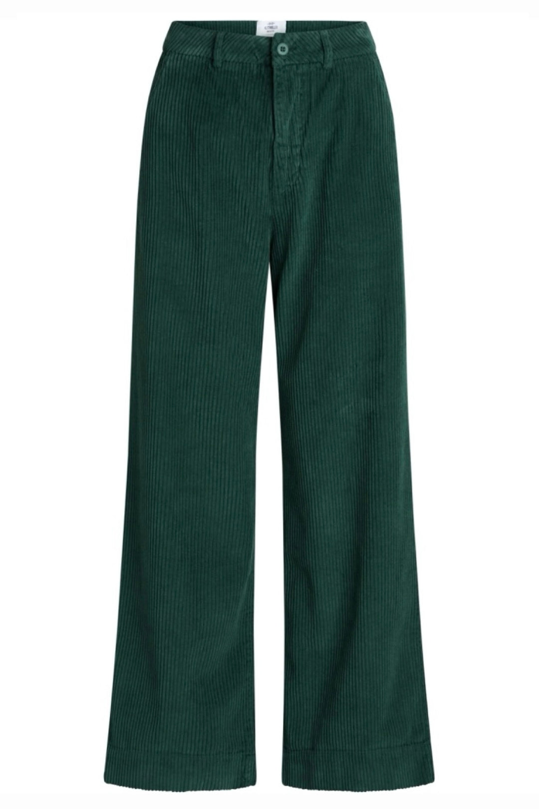 Klitmøller Lydia Jumbo Corduroy Pant #farve_moss-green