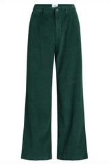 Klitmøller Lydia Jumbo Corduroy Pant #farve_moss-green