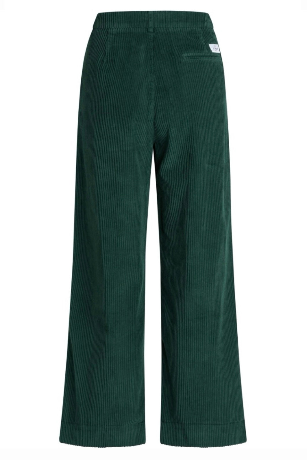 Klitmøller Lydia Jumbo Corduroy Pant #farve_moss-green