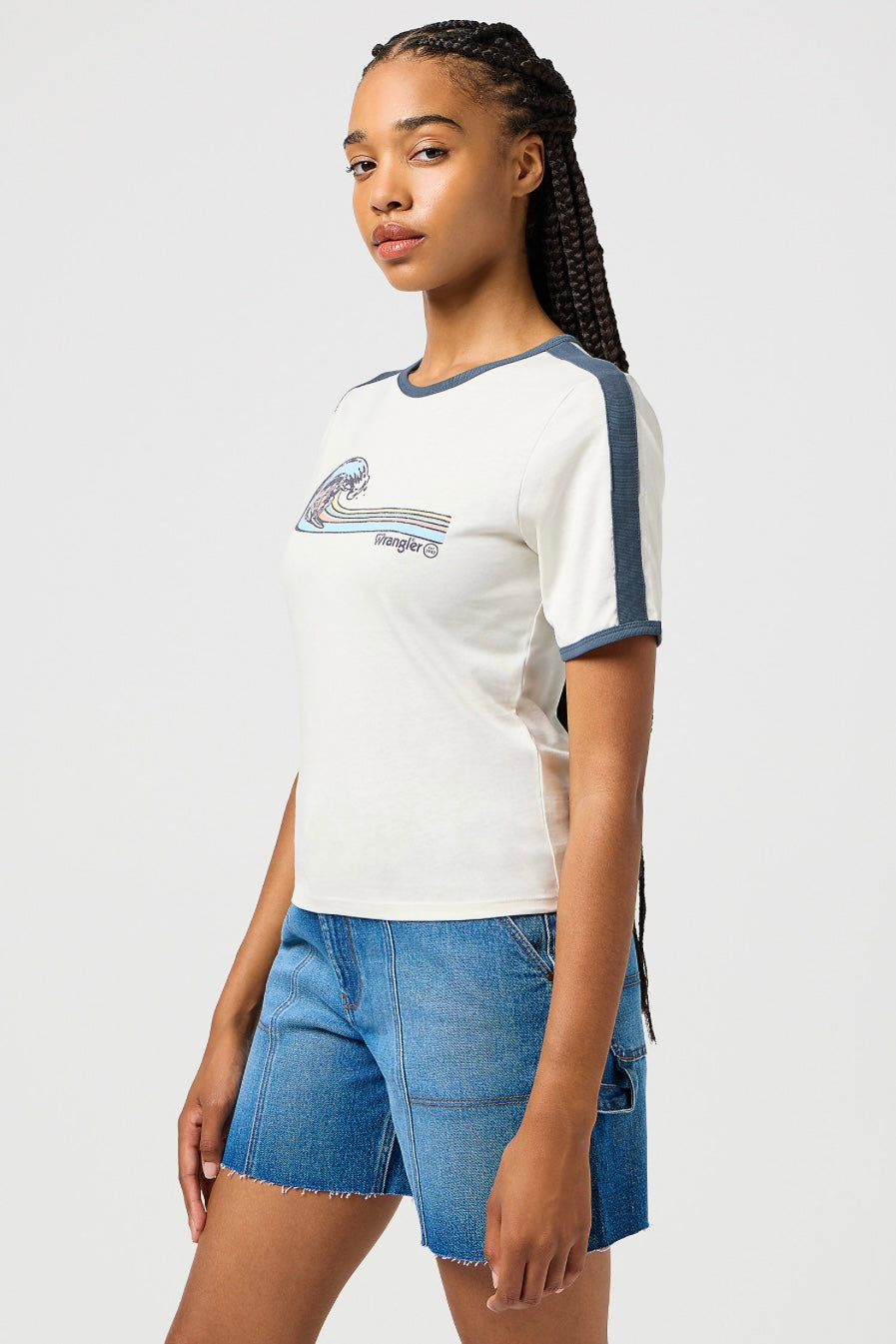 Wrangler Ringer Tee Vintage