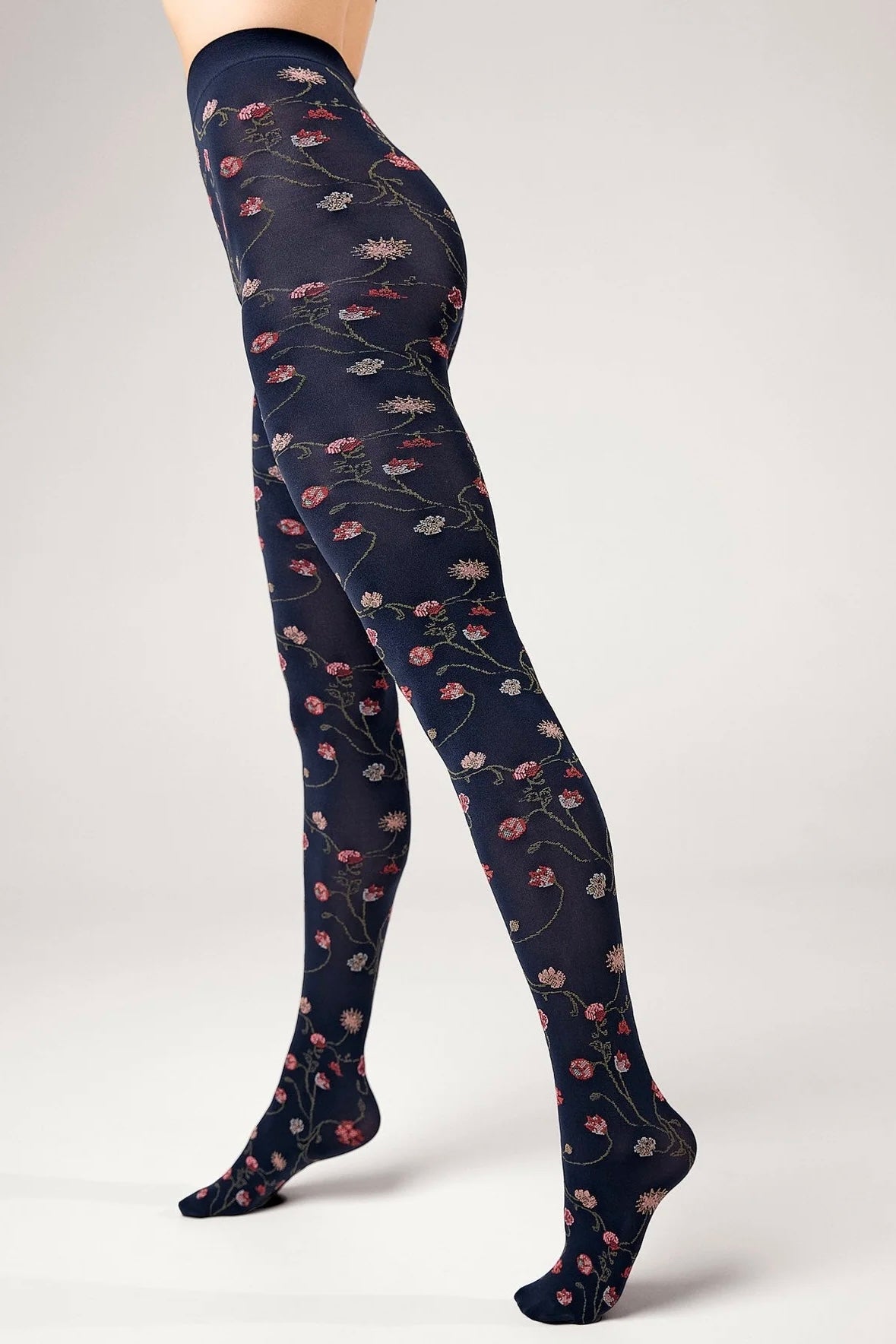 Sneaky Fox Carol Tights