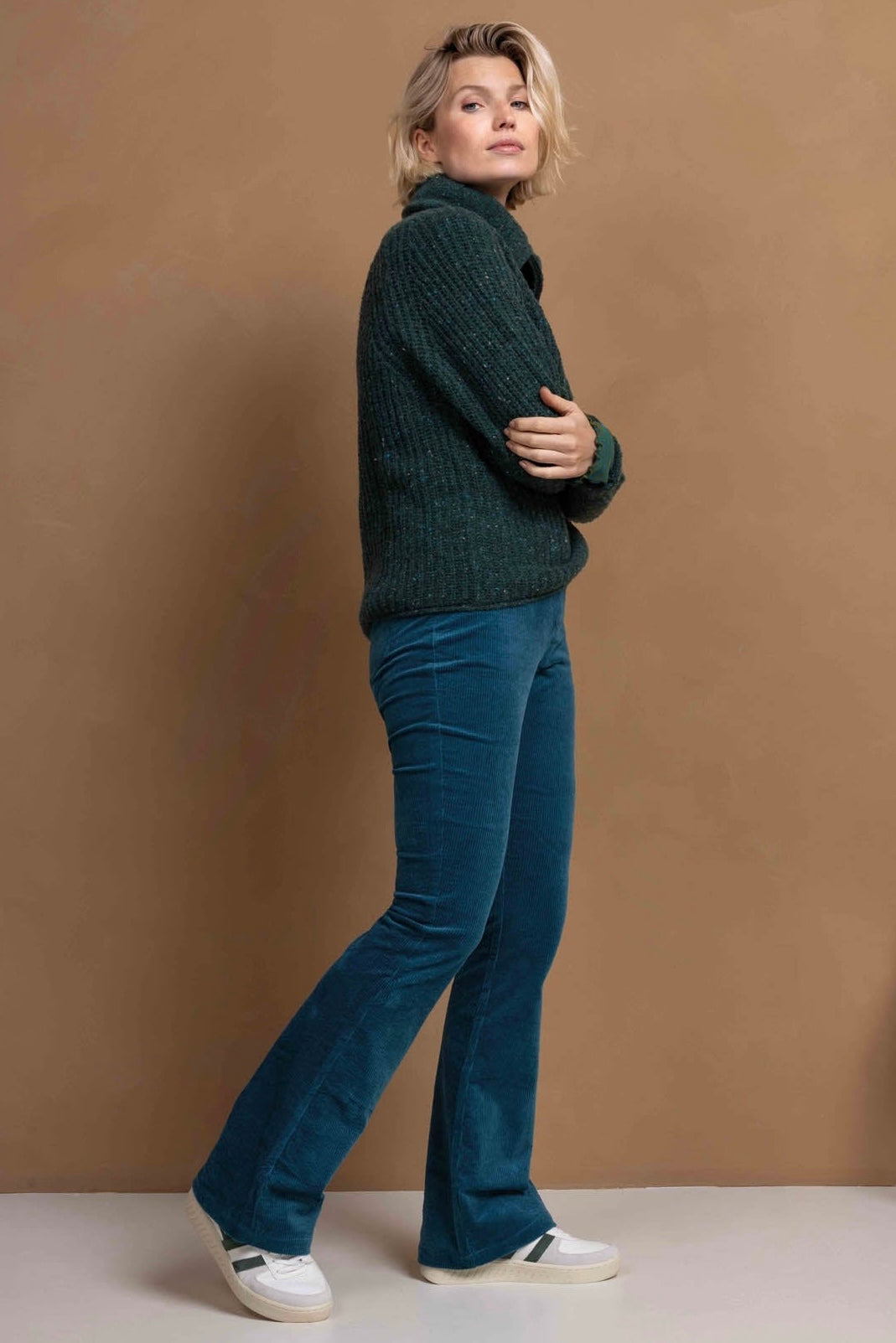 Cloud9 Dora Flared Corduroy Trousers