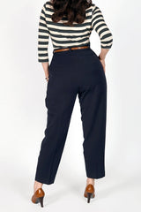 Weekend Doll Dorothy Tapered Trousers #farve_navy