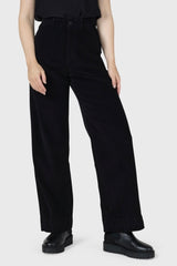 Klitmøller Lydia Jumbo Corduroy Pant #farve_black