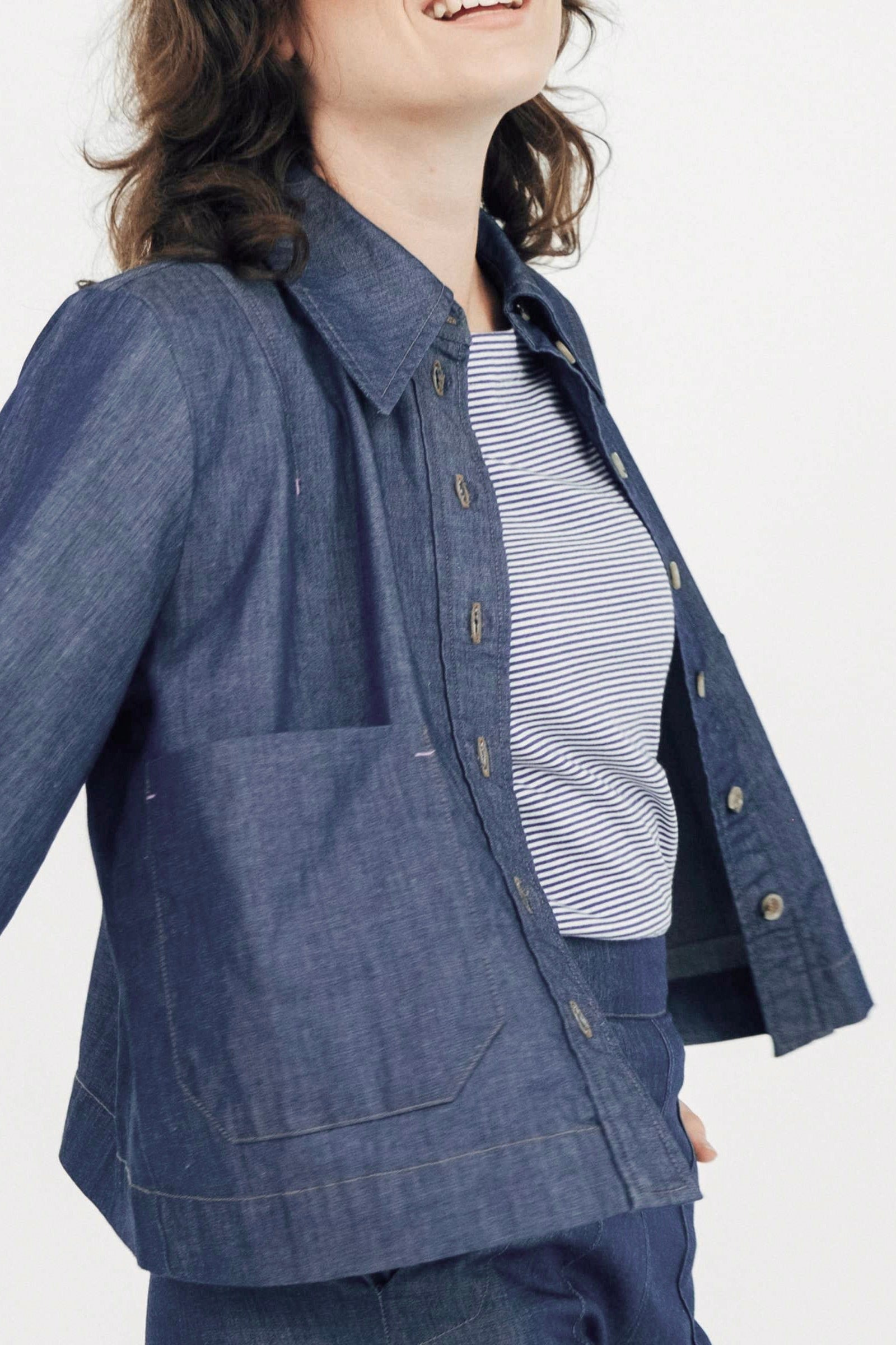 Mademoiselle YéYé Shoreline Chic Overshirt