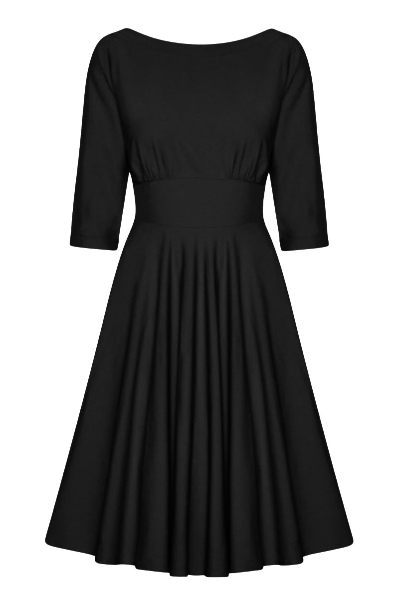 Daisy Dapper Ruby Boatneck Dress