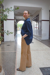 Amaze Norma Skjorte Bomuld #farve_navy