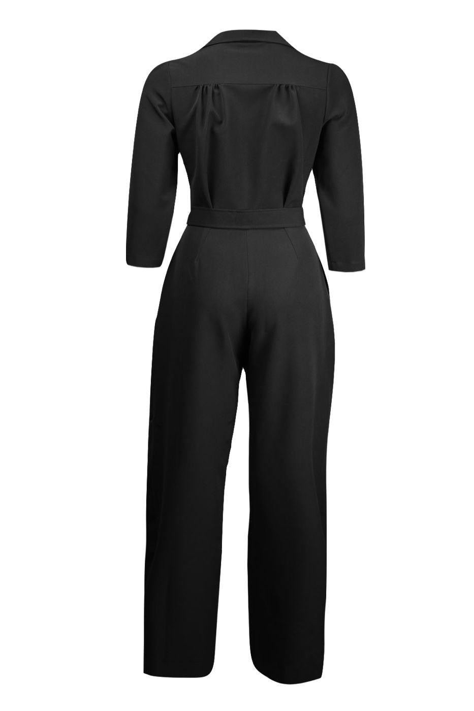 Pretty Retro Jumpsuit #farve_black