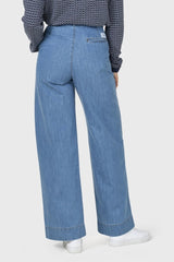 Klitmøller Lydia Denim Pant #farve_light-blue-stonewash