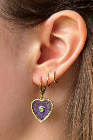 Urban Hippies Je M’aime Øreringe Gold