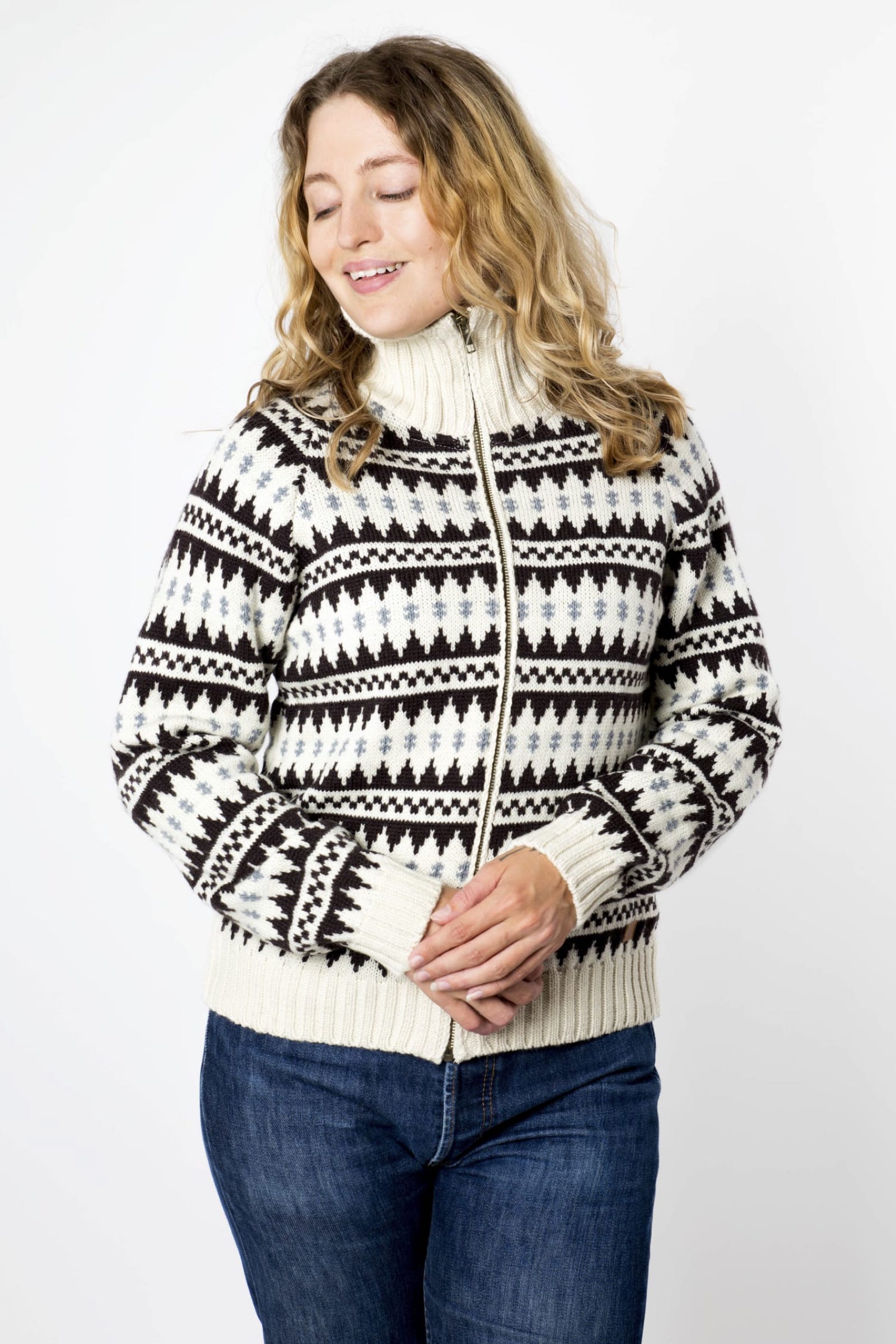 Fuza Wool Gunhild Cardigan