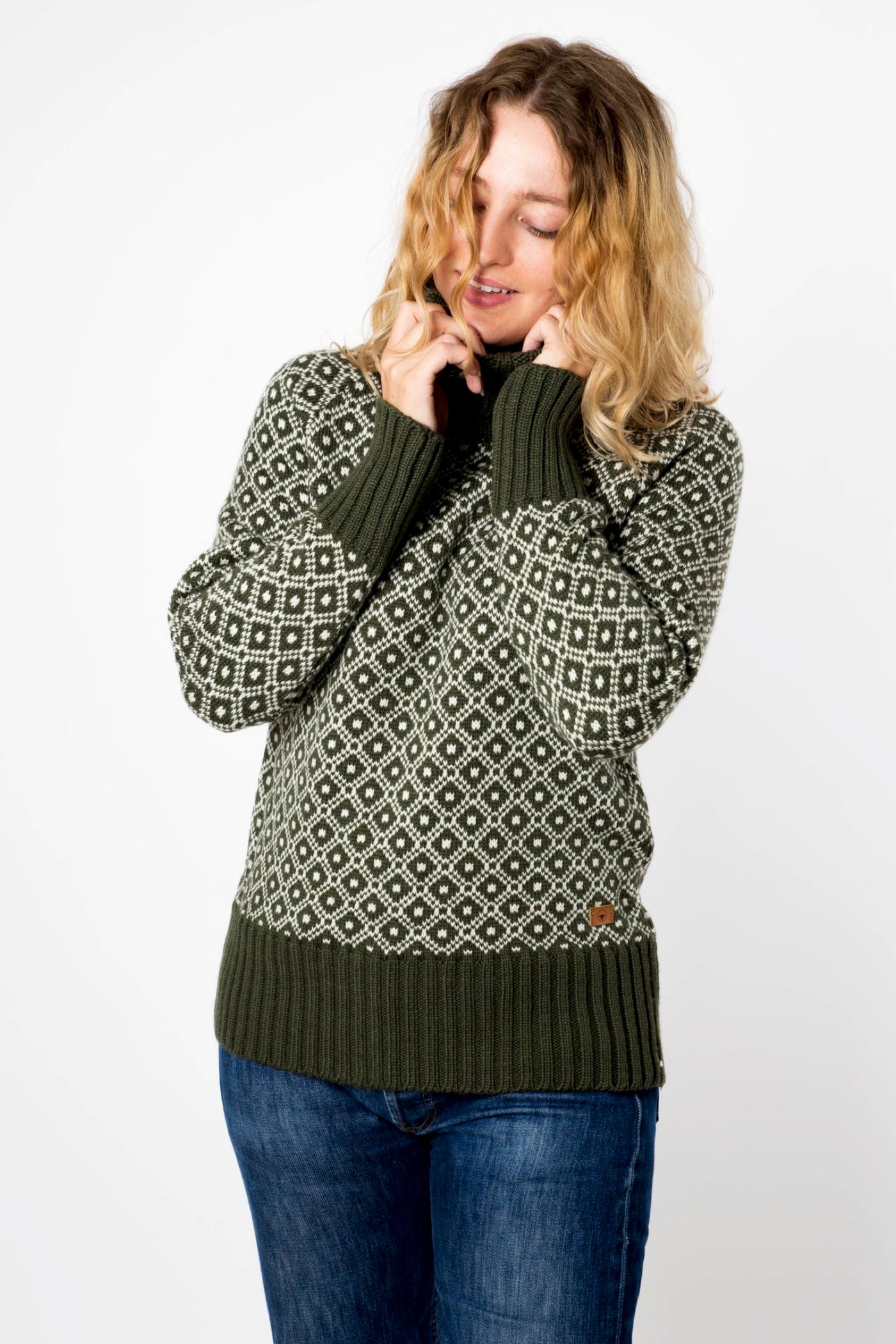 Fuza Wool Lila Sweater