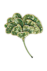 Trovelore Ginkgo Leaf Broche