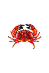 Trovelore Red Rock Crab Broche
