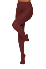 Pamela Mann 80 Denier Strømpebukser #farve_burgundy