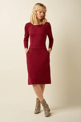 King Louie Mona Dress Milano Crepe
