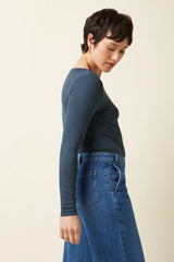 King Louie Lili Tee Uni Rib