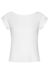 Daisy Dapper Kortærmet Vendbar Top