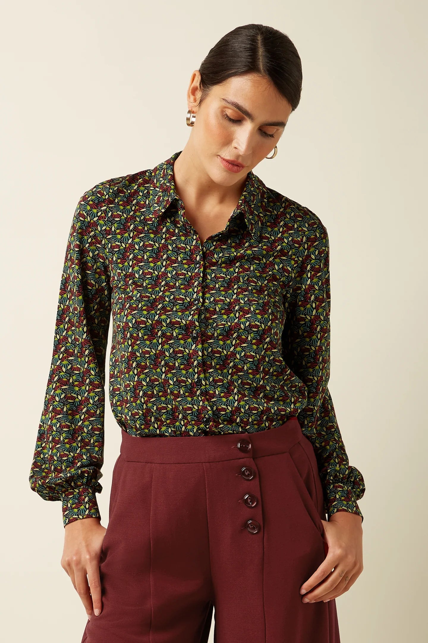 King Louie Maisie Blouse Mirth Jersey