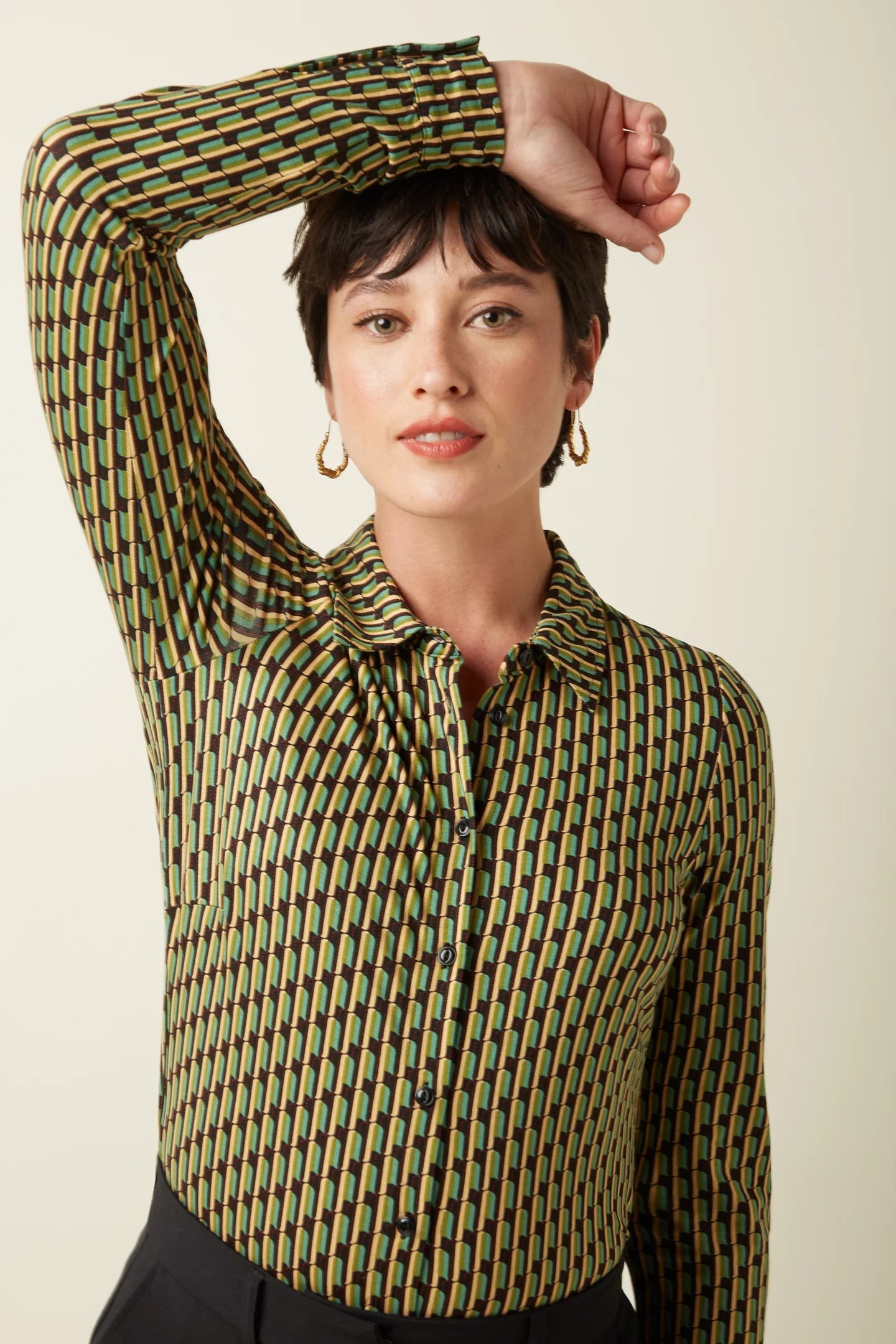 King Louie Blouse Gauzy