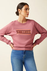 King Louie Febe Sweater Peachy