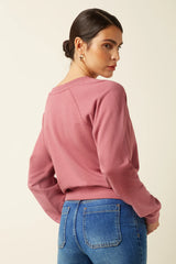 King Louie Febe Sweater Peachy